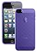 Price comparison product image Caseit Quilted Glacier Clip-On Case Cover for iPhone 5/5S/SE - Purple