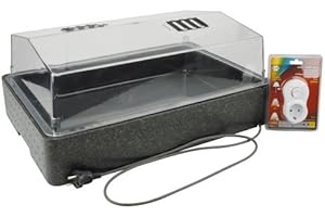 Propagator 64/50 beheiztes Zimmergewächshaus Anzucht Grow NDL für Stecklinge & Samen