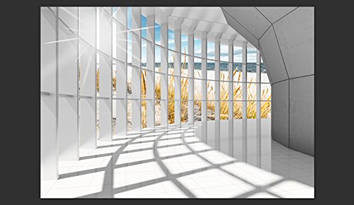 Vlies Fototapete 400×280 cm ! Top – Tapete – Wandbilder XXL – Wandbild – Bild – Fototapeten – Tapeten – Wandtapete – Wand – Architektur Landschaft Meer c-C-0020-a-a - 2