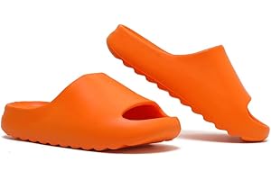 FOINLEDR Klapki kąpielowe dla kobiet i mężczyzn, z pianki EVA, super miękkie kapcie kąpielowe, klapki na otwartych palcach, antypoślizgowe, do użytku wewnątrz i na zewnątrz, klapki na lato