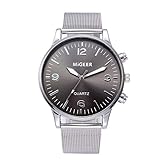 Herren Uhr Anastasia. Herrenuhren Herren BeiläUfig GeschäFt Runde Edelstahl Sport Analoge Quarzuhr Herren Armbanduhr Herrenuhr Angebot,Mann Beobachtet,Bralette Uhr Geschenk,Uhr Herren Schwarz