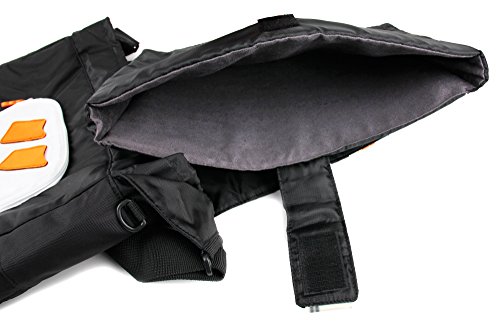 Wasserabweisend – Gepolstert – Stylisch: Schwarze Laptoptasche für Lenovo Modelle ( IdeaPad U300s / U310 / N581 / N586 / S206 / G580 / G585 / G505S / U430p / Z500 / Z610 Touch / Yoga 11S / Yoga 2 Pro / S210 Mini / 305 Notebook ) - 6