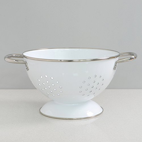 ProCook Küchensieb, Emaille, weiß, 24 cm - 3