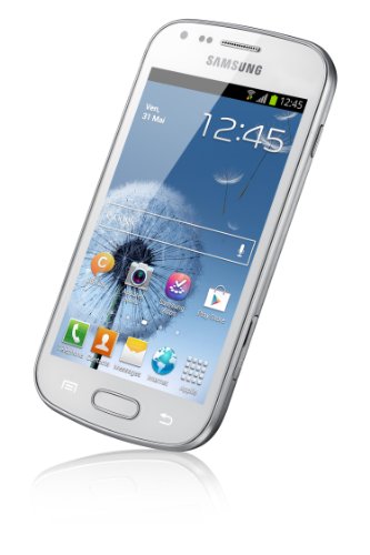 Samsung Galaxy Trend GT-S7560 Smartphone Ecran tactile 4    10 2 cm  Android 4 0 4 Ice Cream Sandwich Bluetooth Wi-Fi Blanc