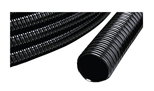 30m Rolle AquaForte Teichschlauch, Teich-/Spiralschlauch, 50 mm, 2 Zoll, schwere Qualität, schwarz, 80 x 80 x 30 cm, KB246