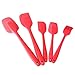 Produktbild 5 Pack Silikon Spachtel K¨¹chenutensilien Werkzeug, Silikon Spachtel Hitzebestndiges Spatel Set lebensmittelechtes BPA Silikon Teigschaber (-40¡æ~ 260¡æ)