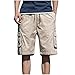 Produktbild Malloom- Bekleidung Herren Sommer im Freien Casual Patchwork Overalls Plus Size Sport Shorts Hosen Einfarbige Sport Shorts von HKS für den Außenbereich Hose Strand Schnalle karottenhosen beiläufige