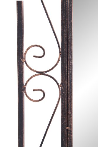 Wandspiegel, für Garten, rund, aus Acryl, 40 cm Durchmesser, 9 Stück - 3