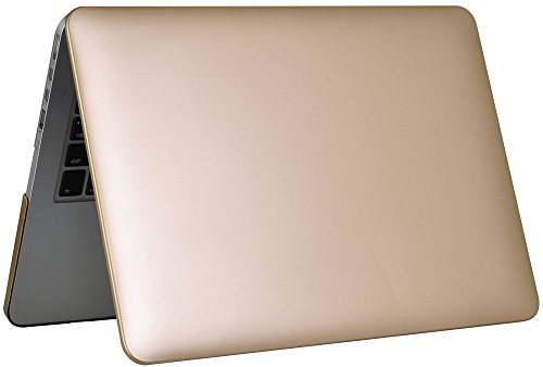 Topideal Hartschalenhülle für MacBook Pro mit Retina-Display (13 Zoll / 33 cm, Modell A1425/A1502), mattiert New-Gold - 5