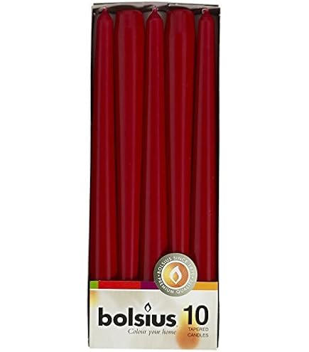 Bolsius Stompkaars Rood 130/68