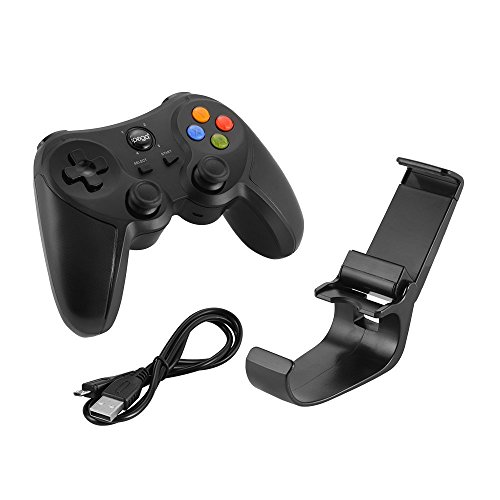 IPega PG-9078 Gamepad inal  mbrico Bluetooth Game Controller con Sensor Hall Holder ajustable para Android   PC   PS3   VR - Negro