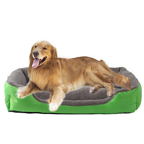 Preisvergleich Produktbild Black Manba Großes Haustierbett, Kätzchen Waschbares Haustier Bequeme Selbstaufwärmende Nestmatte Katzen-Auflage Waterloo Rechteck-Welpen-Haustier-Hundebett-Ki... mit weichem Fleece-Futter Haust