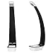 Produktbild Sidiou Group Solar Power Flexible Desktop-Leselampe Licht USB aufladbare Lampen Energienbank Lampen Geschenke oder Hauptbeleuchtung kreative Lampe (Black-1)