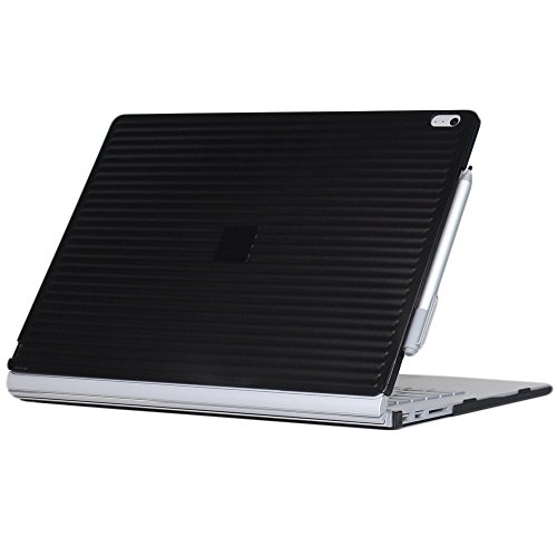 mCover Hartschalen für 13,5-Zoll Micosoft Surface Book - Schwarz