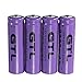 Produktbild Detectoy 4 stücke 3,7 V 2300 mAh 14500 AA Li-Ion Akku NiMH und NiCd Akku für RC Flugzeug RC Autos Lila