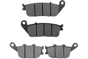 AHL 2 Paar Vorderer/Hinterer Bremsbeläge kit für VT 1100 C2 Shadow American Classic Ed 1995-1999