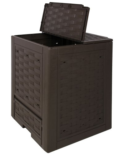 Komposter Rattan braun - 4