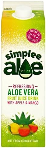 Simplee Aloe Aloe Vera Juice With Apple & Mango 1L