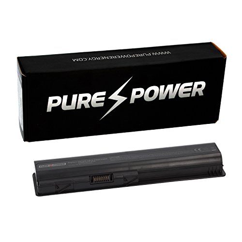 PURE⚡POWER® PLUS Laptop Akku HSTNN-LB72 / HSTNN-IB72 / HSTNN-IB73 / HSTNN-CB72 / 484171-001 / 485041-001 / 485041-003 / 498482-001 für HP G50 G51 G60 G61 G70 G71 HP Pavilion DV4 DV4T DV5 DV5T DV6 DV6T Compaq Presario CQ40, CQ41, CQ45, CQ50, CQ60, CQ70 mit den original Zellen von Samsung SDI (10.8V, 5200 mAh, schwarz, 6 Zellen)