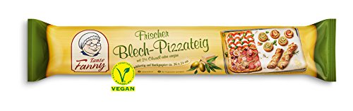 Preisvergleich Produktbild Tante Fanny - Frischer Blech-Pizzateig vegan - 400g