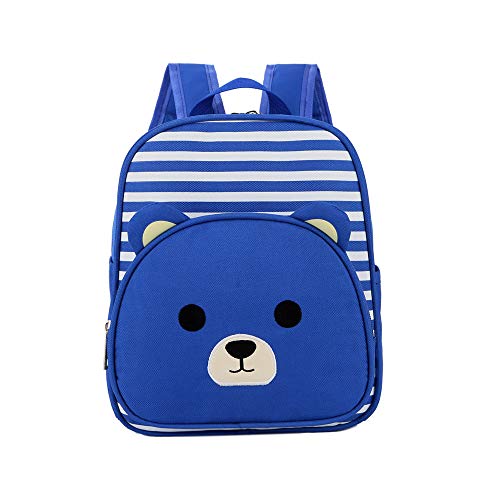 TXVSO Niños pequeños Niños Kids Toddler Mochila Mochilas escolares, lindo animal de seguridad Correa anti-perdida Arnés Mochila con riendas, Oso