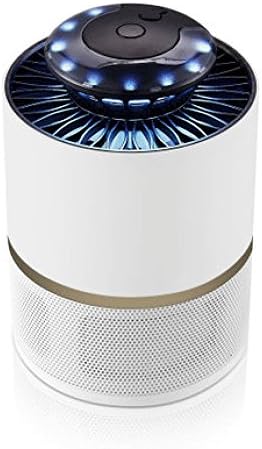 Mosquito Killer Mosquito Lamp Silent Radiation-free Household Anti-mosquito Artifact Intelligent Light Control Inhalation Mosquito Trap Electronic Mosquito Trap Artifact,White