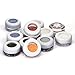 12 Glitter Mineral Eyeshadow Eye Shadow Pigments Powder Makeup Professional