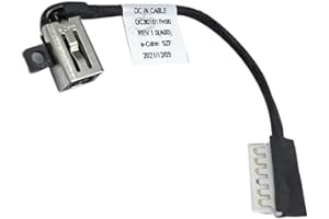 Gintai Alimentazione DC Power Jack DC Dock Cavo per dell Ins-piron 15 3500 3510 3511 I5-1135G7 3515 3518 3520 3521 3525/ Vostro 15 3510 3511 3515 3520 GDM50 P112F006 0231X7 DC301017H00 DC301018100