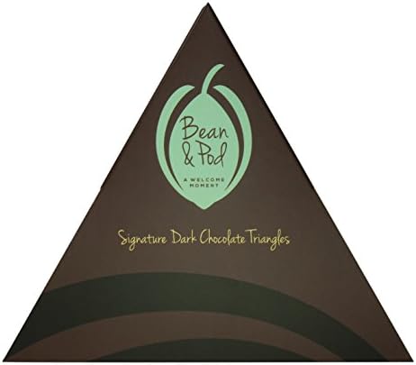 Valentines Day Vegan Dark Chocolate Mini Gift Box 47g- Bean &amp; Pod Luxury Chocolatiers Collection