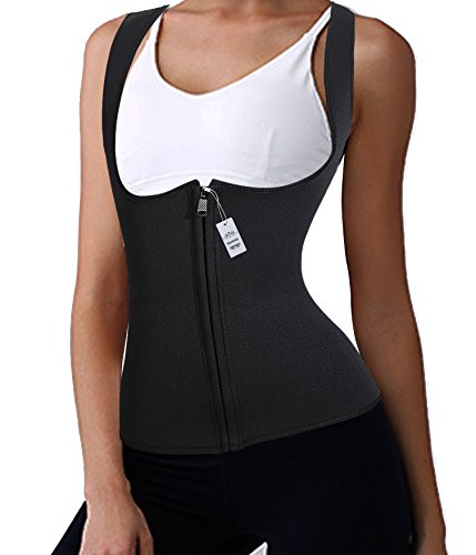 Slimming Neoprene Vest Hot Sweat Shirt Body Shapers for Smooth Muffin Top