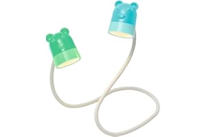 ‎MOSES moses. Flexi Reading Light Colourful Animal Friends Reading Lamp with 2 LED Lamps, Kids Flashlight for Hanging, Rotating, Rolling and Bendable Book Lamp for Kids