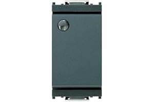 VIMAR série Idea – Commutateur 1 pôle 16 AX lumineux Gris