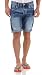 Krystle fashionable trendy Denim Shorts BLUE RS.399.00