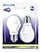 Produktbild Philips LED Lampe (ersetzt 40 Watt) E27 2700 Kelvin - warmweiß, 6 Watt, 470 Lumen, Doppelpack
