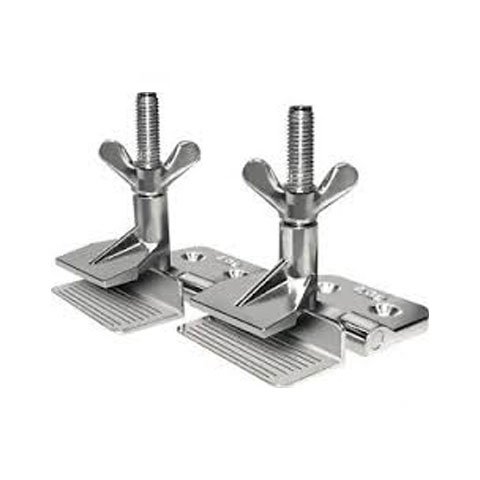 Preisvergleich Produktbild SIEBDRUCK Scharnier Klemmen Schmetterling Jiffy Zwingen, Paar