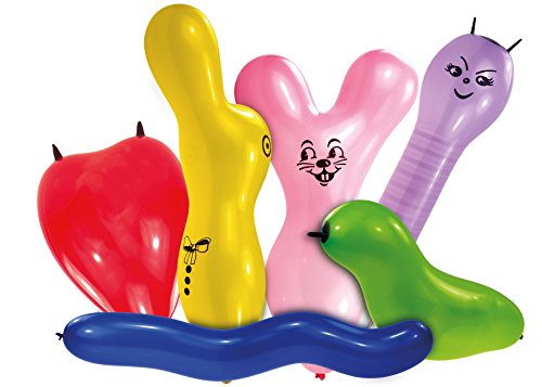 Imagen principal de Everts Ballon 46510 - Paquete de 10 globos de figuras