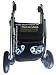 kidz kargo Duellette 21 BS Combi Double Pushchair Twin Tandem Complete Carrycot (Teal Mist)