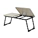 Price comparison product image Ihouse Portable Foldable Table Bed Folding Laptop Desk with Anti-Slip Bar Suits for Ipad 14-17” Notebook(Black)