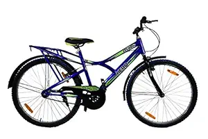 Hero Mig RS Single Speed Bike for Adults, 26 Inches (Blue)