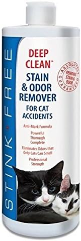 Stink Free Deep Clean Cat Stain &amp; Odor Remover, 1 Liter