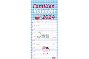 Maren Schaffner Familienplaner 2024. Schöner Familien-Kalender, liebevoll gestaltet von der bekannten Grafikerin. Wandkalender für Familien, dekorativ und praktisch!