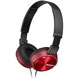 Sony MDR-ZX310R MDR-ZX310R Lifestyle Kopfhörer rot
