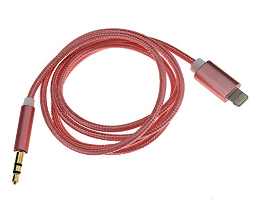 UK Jack Male Audio AUX Lead Cable Lightning to 3.5mm for iPhone 6 6S 7 7 Plus