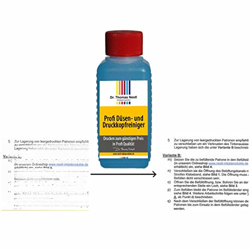 Druckkopfreiniger-SET für EPSON Tintenstrahldrucker, 2 x 250 ml
