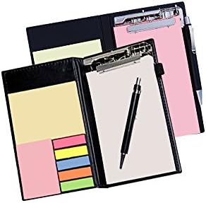 COI Memo White and Coral Note pad Organiser/memo Notebook Holder Booklet Block Notes for Making Check List for Office and Gifting Purpose with Tear Off Sheets with Free Pen (Set of 2)