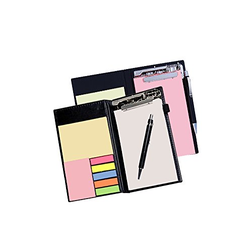 COI Memo White and Coral Note pad Organiser/memo Notebook Holder Booklet Block Notes for Making Check List for Office and Gifting Purpose with Tear Off Sheets with Free Pen (Set of 2)