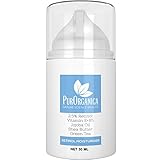 PurOrganica RETINOL MOISTURISING CREAM - Premium 2.5% Retinol Face Anti Ageing Cream with Vitamin E + B5, Jojoba and Shea Butter - Firming Cream for Wrinkles, Fine Lines, Acne and Dark Spots - It works or RISK FREE 100% Money Back Guarantee