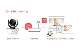 Motorola MBP 85 Connect – Digitale fernsteuerbare Wi-Fi Babyphone Kamera, weiß - 8