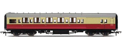 Hornby R4346B BR Maunsell 6 Compartment 3rd Class Brake (High Window) 00 Gauge Coach Rolling Stock