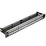 ✔️deleyCON 48 Port Patchpanel Modular es solo para poblar módulos RJ45✔️